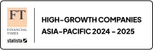 Statista High Growth Companies APAC 2025 & 2024